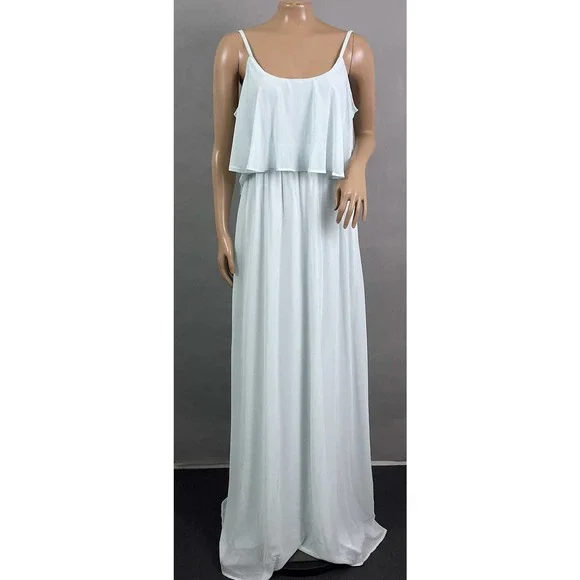 silver sage crisp bridesmaid dresses Sample Sale main image 0